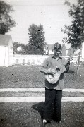 UNK with Gene Autry guitar
